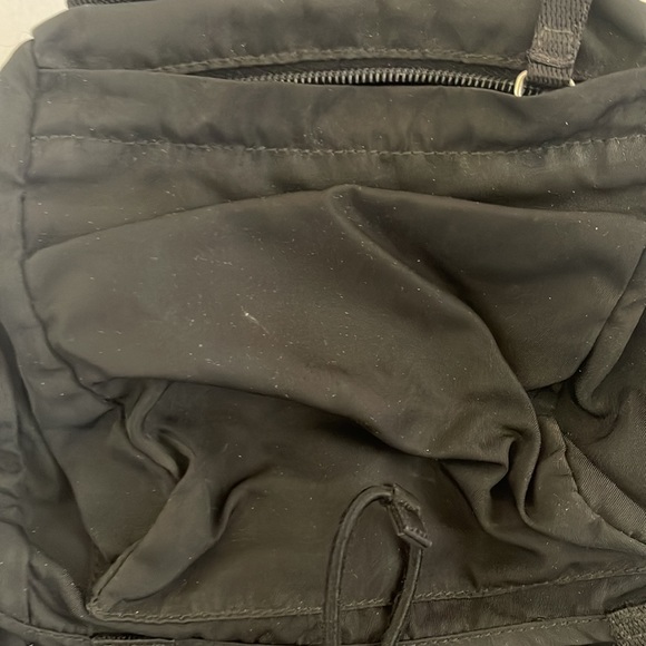 Auth Prada Backpack Nylon Black - Picture 6 of 9